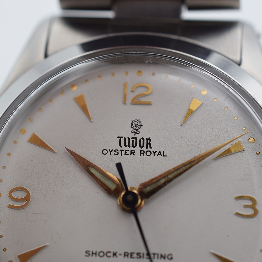 GENTLEMAN'S TUDOR OYSTER ROYAL, REF. 7934, CIRCA 1958/59, 34MM, BOX ONLY, circular white dial with - Image 8 of 13