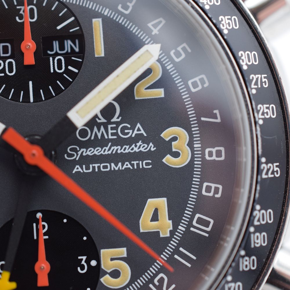 RARE GENTLEMAN'S OMEGA SPEEDMASTER TRIPLE CALENDER MK40, REF. ST3750084, CIRCA 1995, 39MM, OMEGA - Image 7 of 11