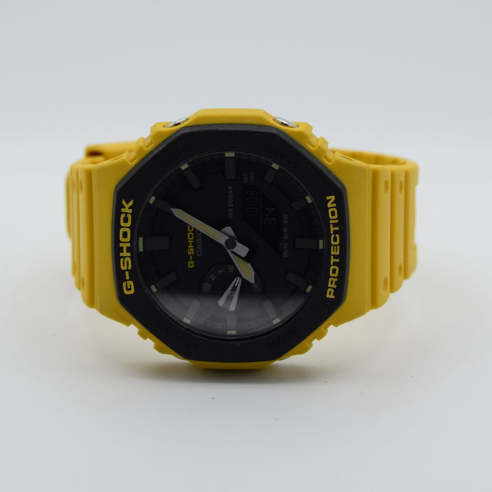 *TO BE SOLD WITHOUT RESERVE* GENTLEMAN'S CASIO "CASIOAK" G-SHOCK YELLOW, GA-2110SU-9AER, BOX AND - Image 2 of 2