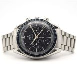 GENTLEMAN'S VINTAGE OMEGA SPEEDMASTER PROFESSIONAL ST 145.022, SEPTEMBER 1975 WITH BOX AND EXTRACT +