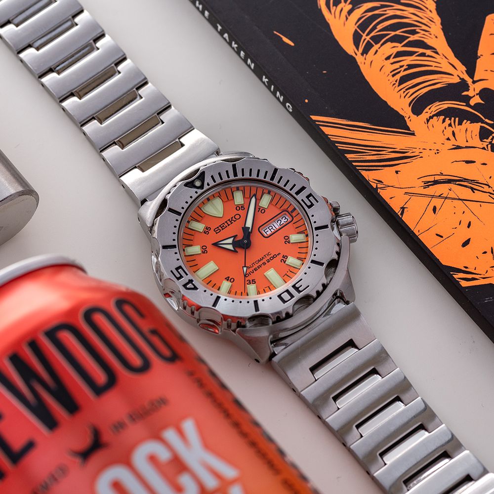 *TO BE SOLD WITHOUT RESERVE*GENTLEMAN'S SEIKO ORANGE MONSTER SKX781, CIRCA. 2002, 7S26-0350 WITH - Image 2 of 5