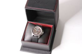 CHOPARD MILLE MIGLIA GTXL LIMITED EDITION WITH BOX, circular black dial with applied hour markers