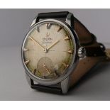 1959 Vintage Gents Omega Geneva Manual Wind Wristwatch Ref 2903. Original dial shows even patina