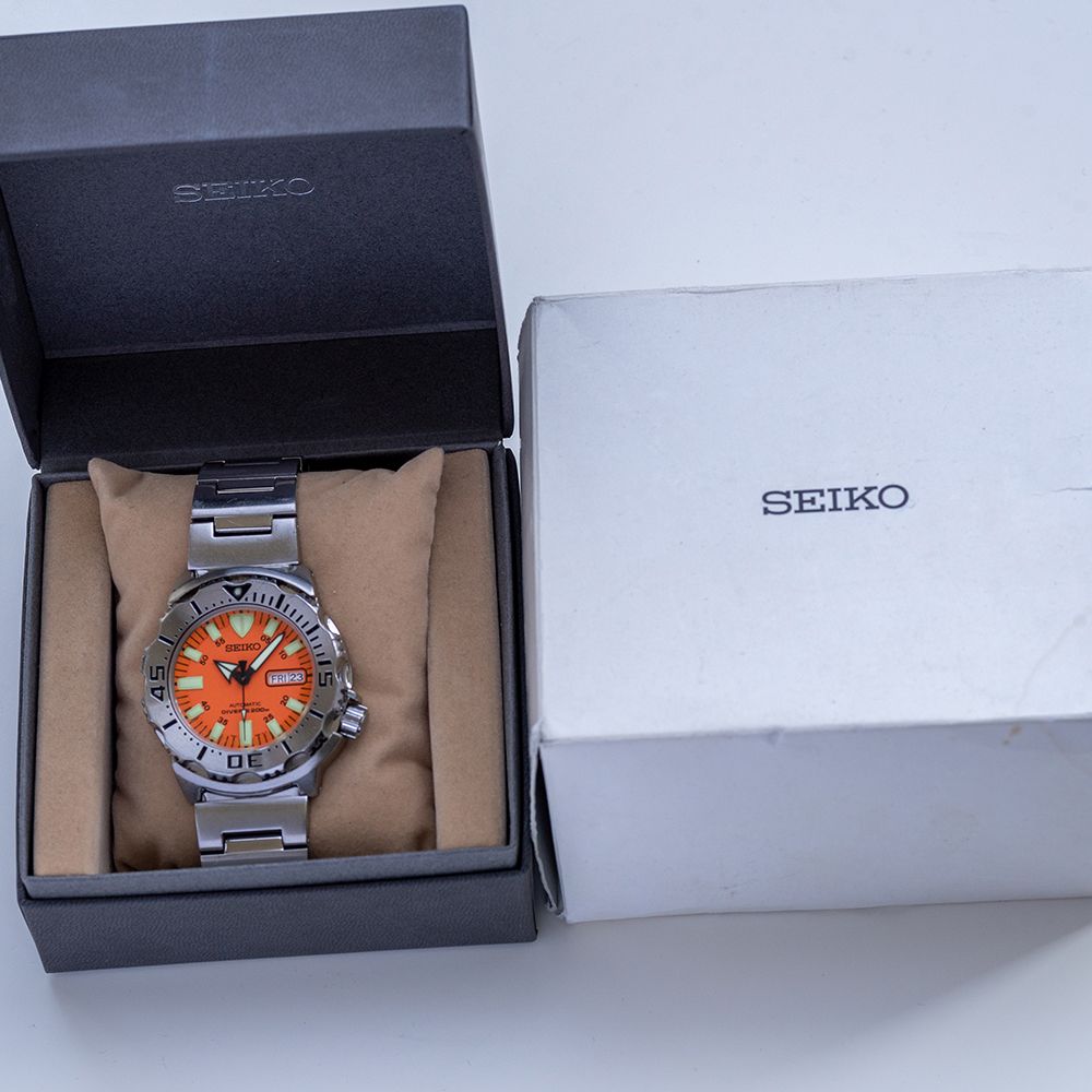 *TO BE SOLD WITHOUT RESERVE*GENTLEMAN'S SEIKO ORANGE MONSTER SKX781, CIRCA. 2002, 7S26-0350 WITH - Image 3 of 5