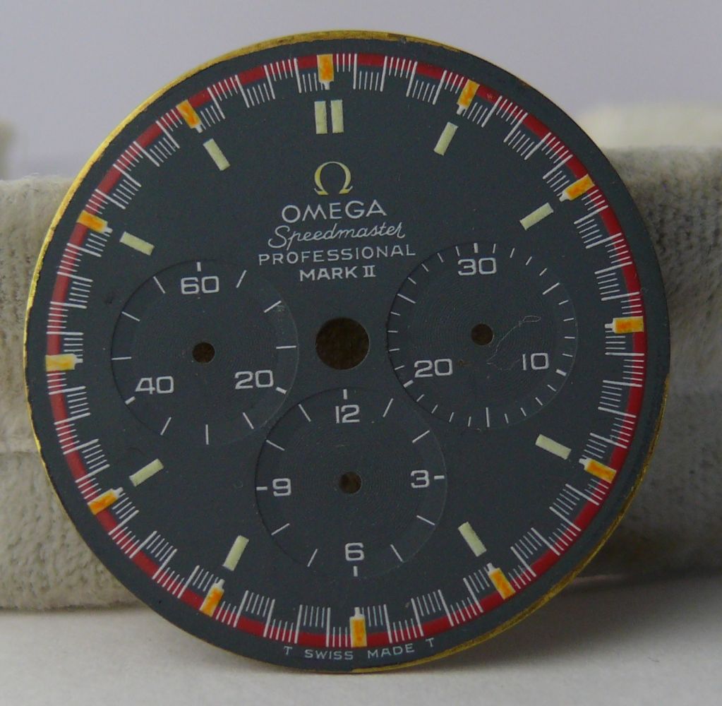 Vintage Omega Speedmaster Dial. Please note dial is in fair condition for its age. Please note there