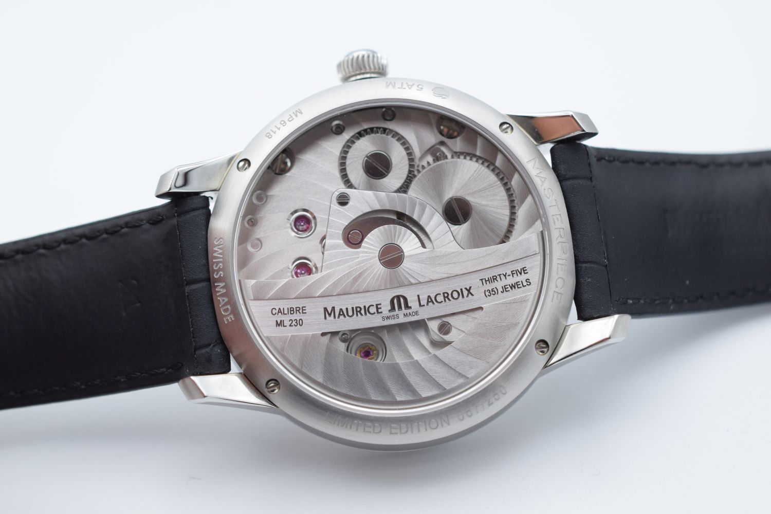 GENTLEMAN'S MAURICE LACROIX MATERPIECE GRAVITY LIMITED EDITION, AUTOMATIC MANUFACTURE ML230, - Image 8 of 8