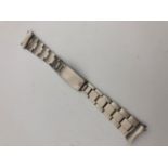 Rolex 7835 folded link bracelet dated 1/71 with 361 end links (19mm for daytona and explorer and