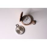 *TO BE SOLD WITHOUT RESERVE* TWO VINTAGE POCKET WATCHES, two pocket watches, one stainless steel