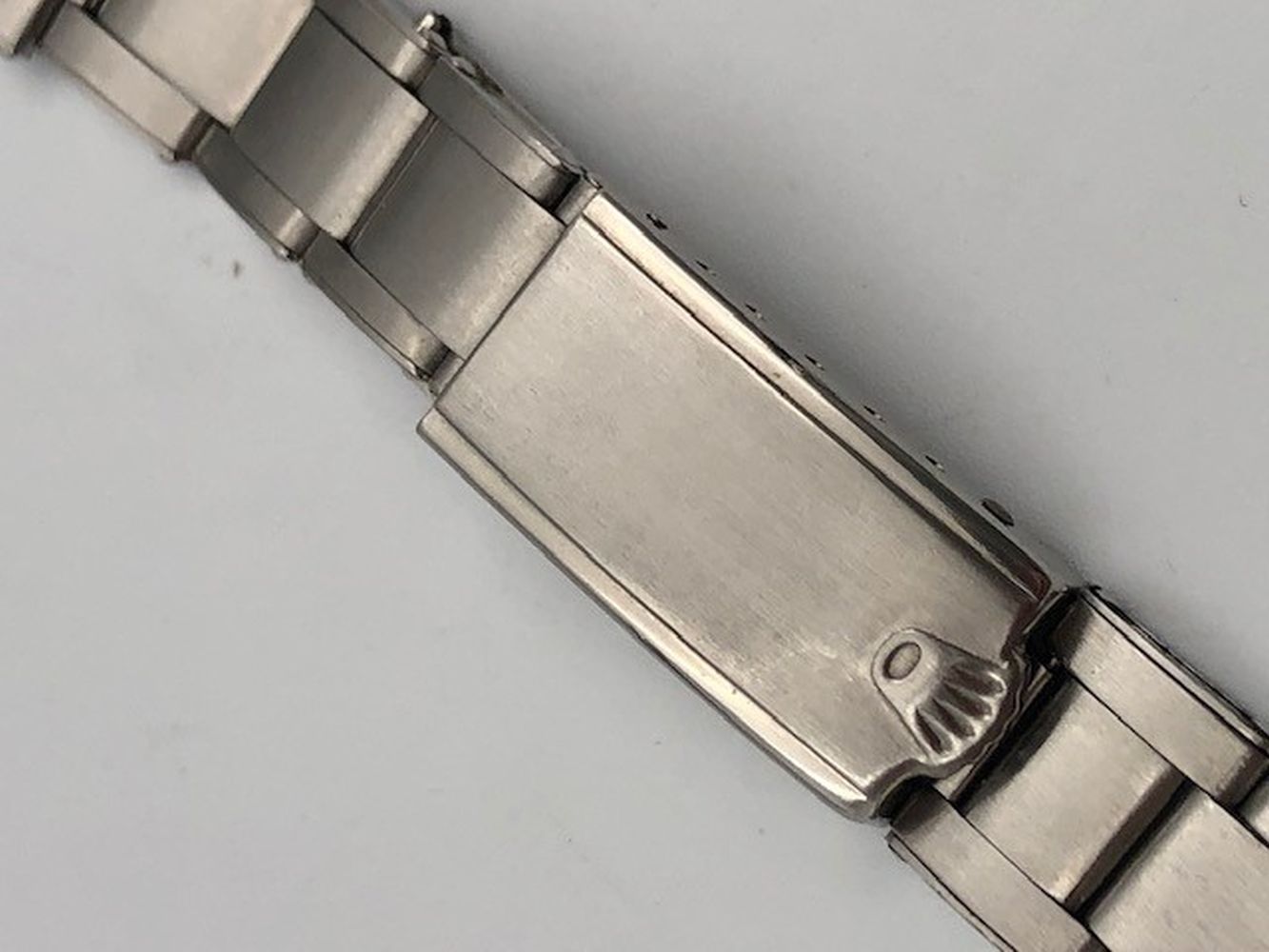 Rolex 7205 rivet bracelet dated 4/64 with 61 end links (19mm daytona/explorer and early Tudor), - Image 4 of 6