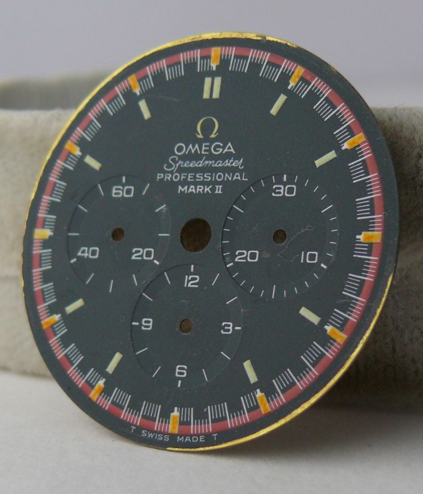 Vintage Omega Speedmaster Dial. Please note dial is in fair condition for its age. Please note there - Image 2 of 5