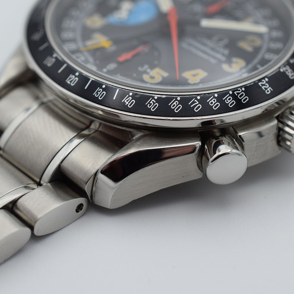 RARE GENTLEMAN'S OMEGA SPEEDMASTER TRIPLE CALENDER MK40, REF. ST3750084, CIRCA 1995, 39MM, OMEGA - Image 10 of 11