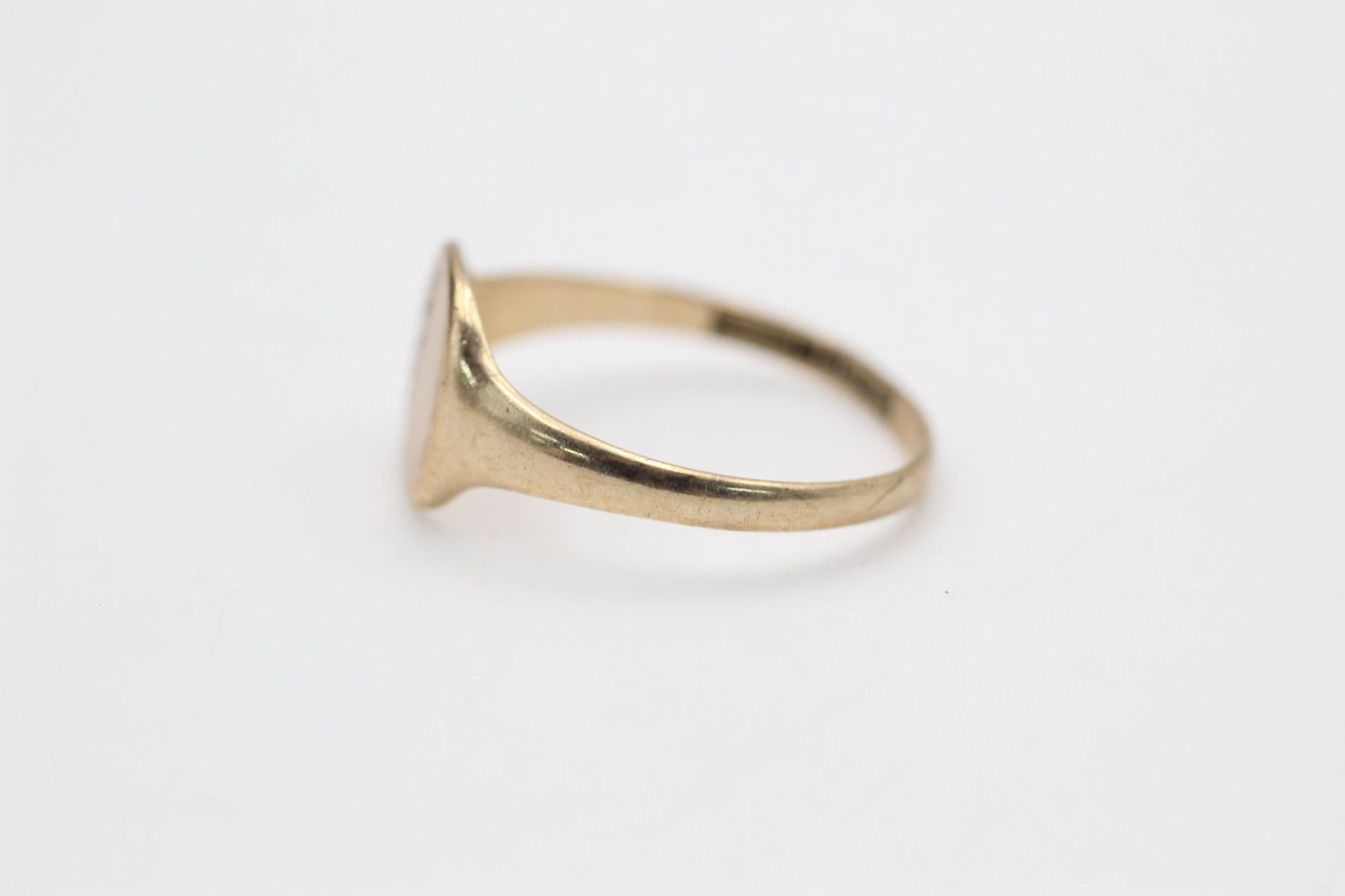 2 x 9ct gold signet rings 3 grams gross - Image 3 of 5