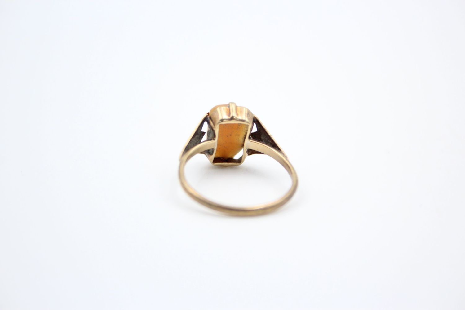 2 x 9ct gold cameo rings 4.9 grams gross - Image 9 of 11