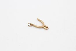 9ct gold vintage articulated pliers charm 2.7 grams gross