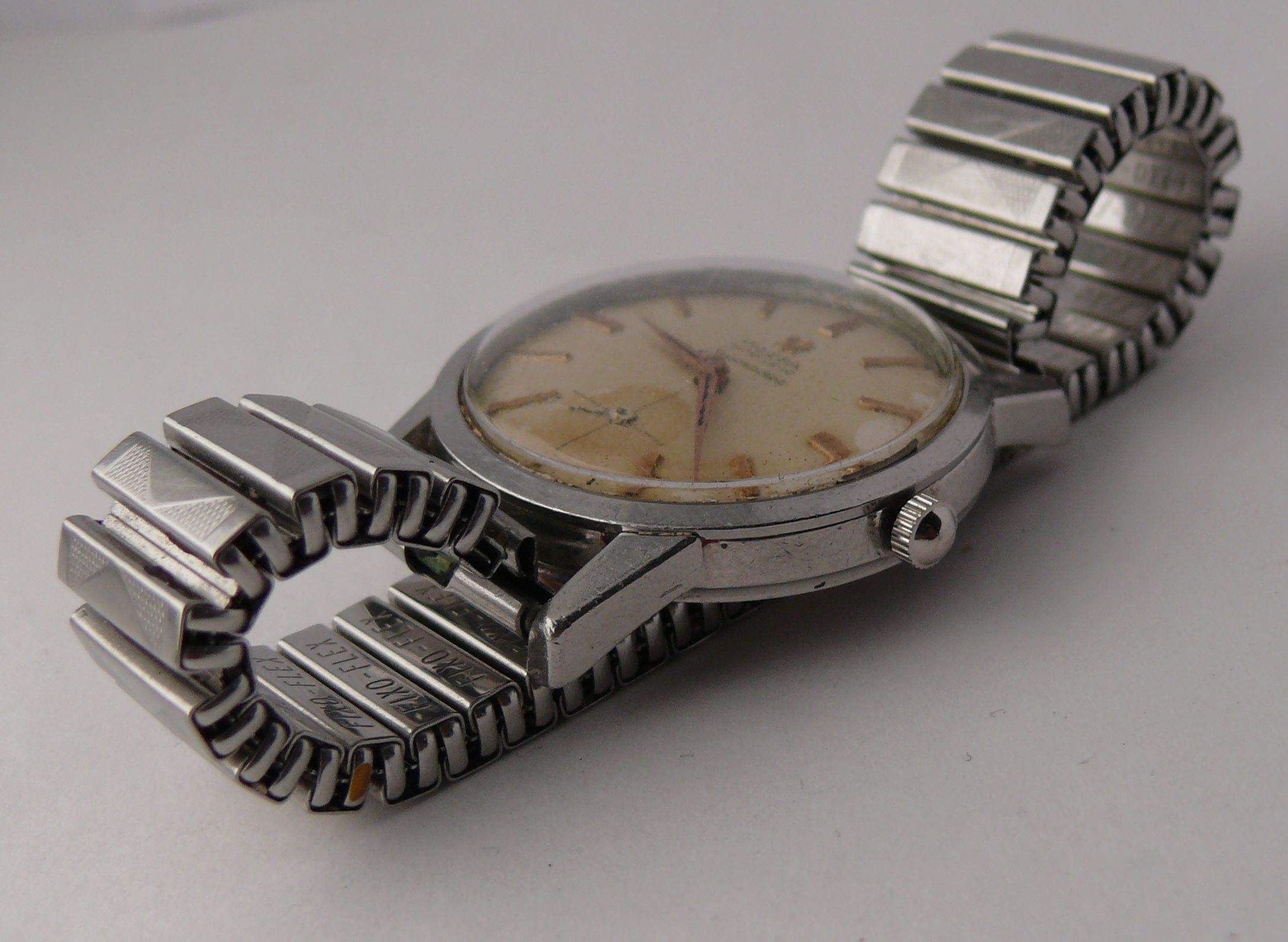 1961 Vintage Gents Omega Seamaster Automatic 14767 Wristwatch. Original dial and dagger hands show - Image 2 of 5