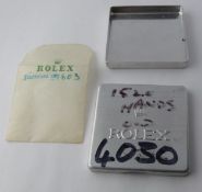 Vintage Rolex Trotteuse 1803 Day date Packet plus a metal parts box