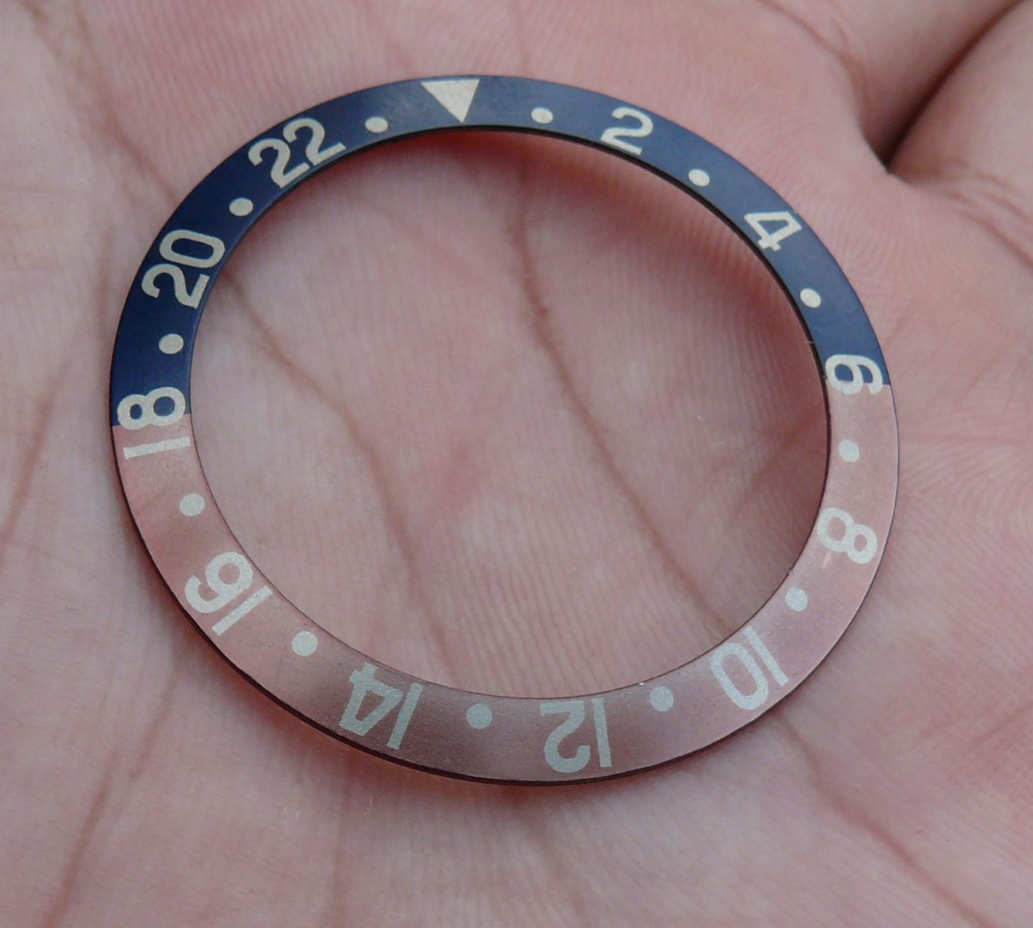 rolex faded fat font gmt 1675 insert - Image 7 of 10