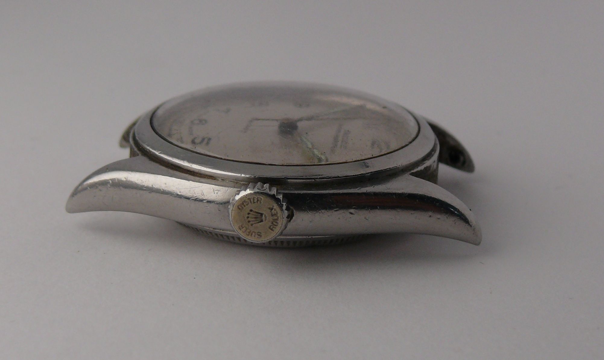 1950s Vintage Rolex Pre Explorer Wristwatch ref 6098. Original dial seems to have been restored - Image 3 of 17