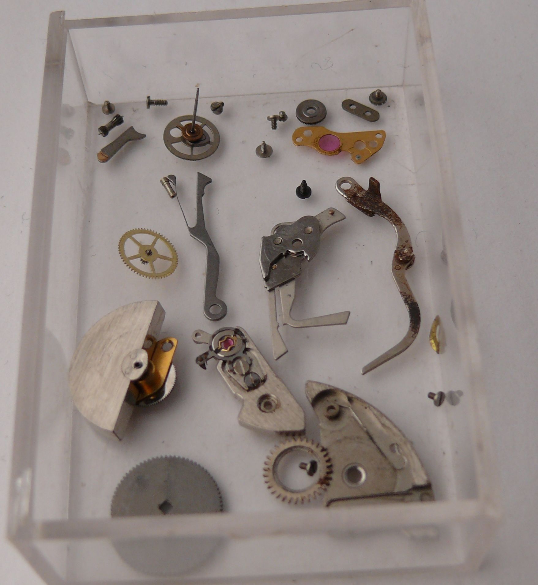 Assorted Vintage Breitling Chronograph Calibre 11 12 Movement Parts Job Lot. Suitable for projects. - Image 3 of 3