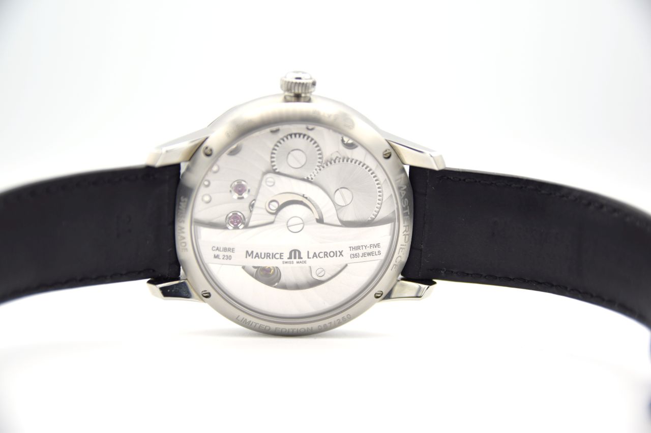 GENTLEMAN'S MAURICE LACROIX MASTERPIECE GRAVITY LIMITED EDITION, AUTOMATIC MANUFACTURE ML230, - Image 4 of 8