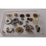 JOB LOT of Vintage Rolex Bubble Back Movement Parts.