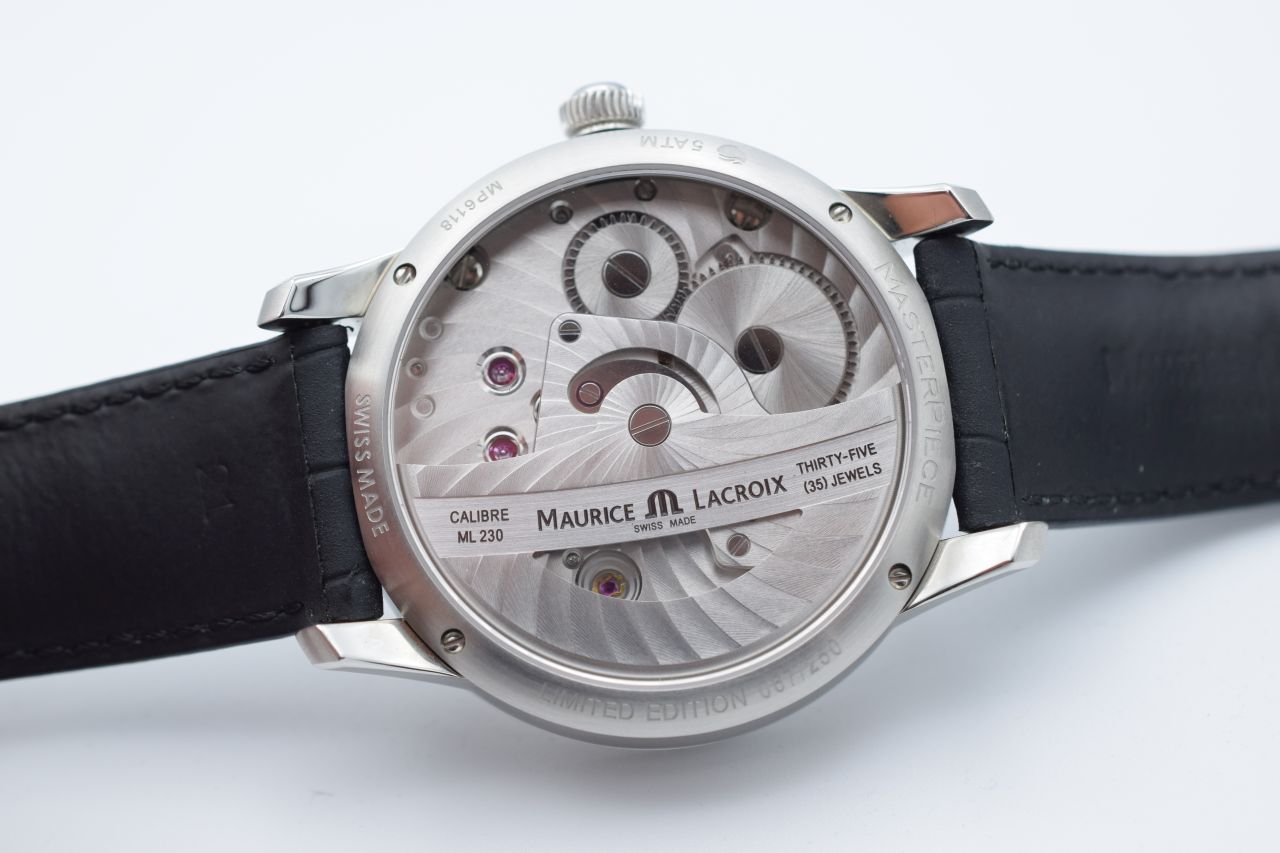 GENTLEMAN'S MAURICE LACROIX MASTERPIECE GRAVITY LIMITED EDITION, AUTOMATIC MANUFACTURE ML230, - Image 8 of 8