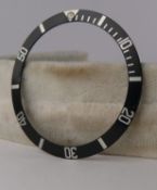 rolex 5513 bezel insert c 1970s