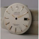 1950s Vintage Rolex Datejust Ovettone Bubbleback 6305 Dial. Please note the dial is completely
