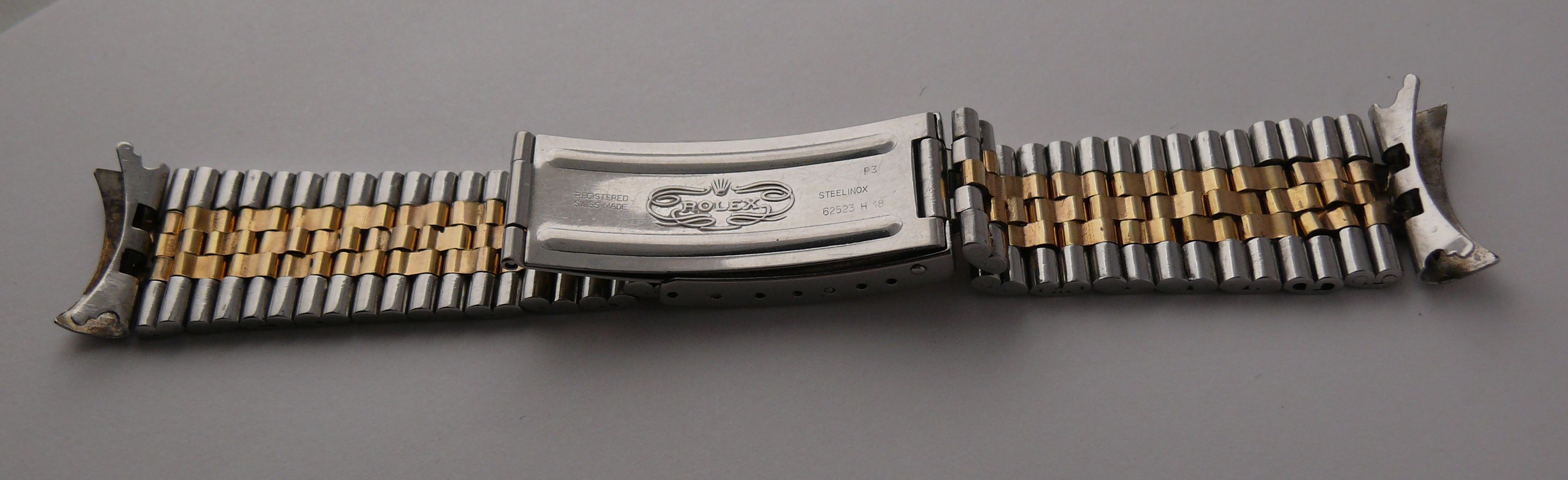 Vintage Rolex 20mm Jubilee Bracelet 62523 H 18, Suitable for various models, still in fair - Image 5 of 7