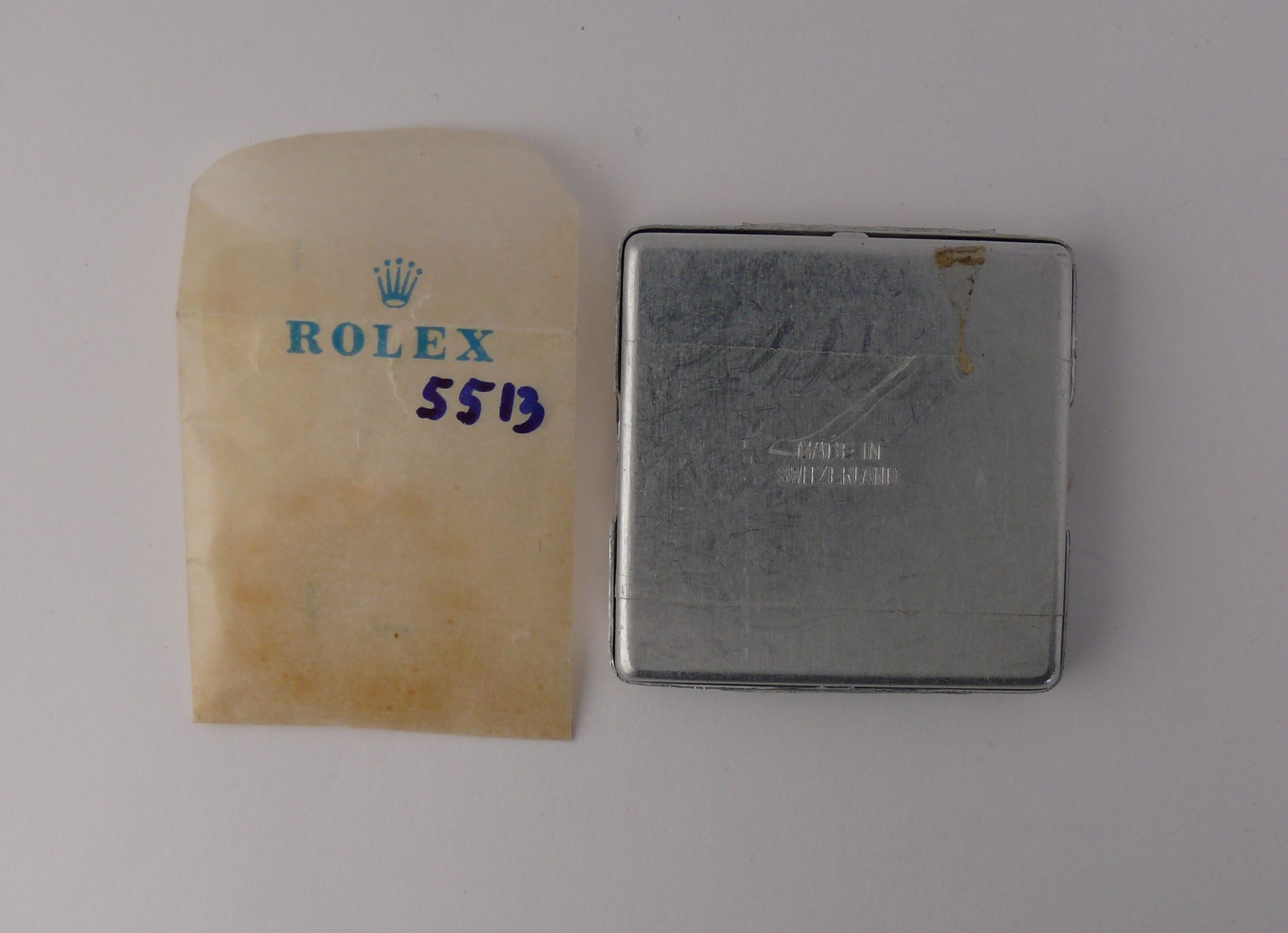 rolex metal tiffin box numbered 5513 - Image 3 of 3