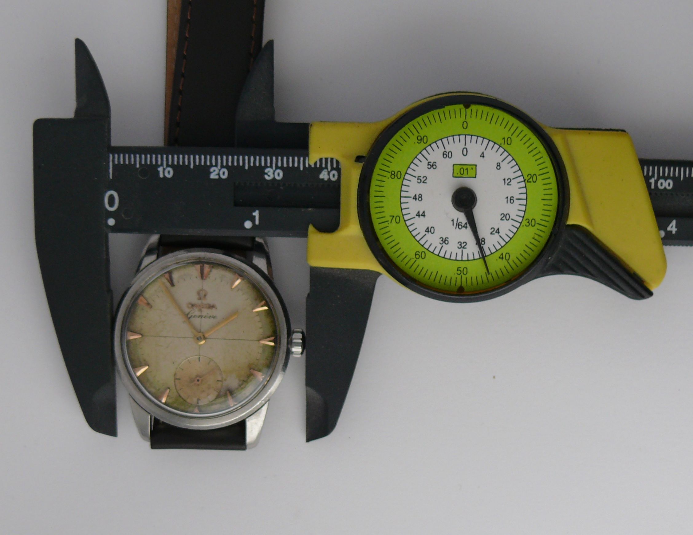 1959 Vintage Gents Omega Geneva Manual Wind Wristwatch Ref 2903. Original dial shows even patina - Image 7 of 7