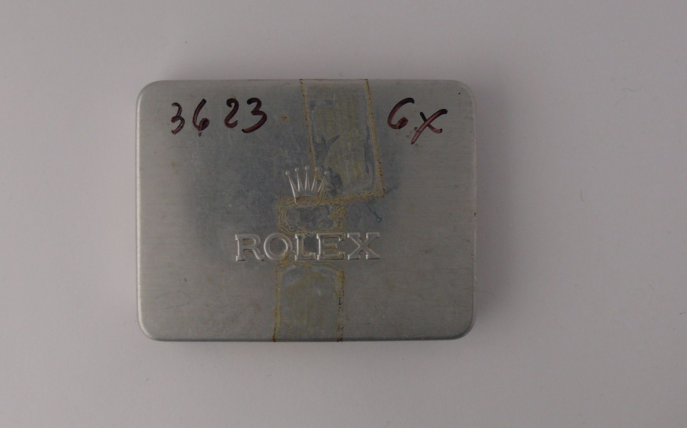 large rolex vintage parts tiffen box - Image 2 of 3