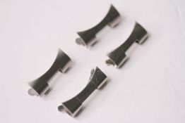 4x ROLEX OYSTER BRACELET END LINKS, four Rolex oyster bracelet end links, including 557B, 501B and