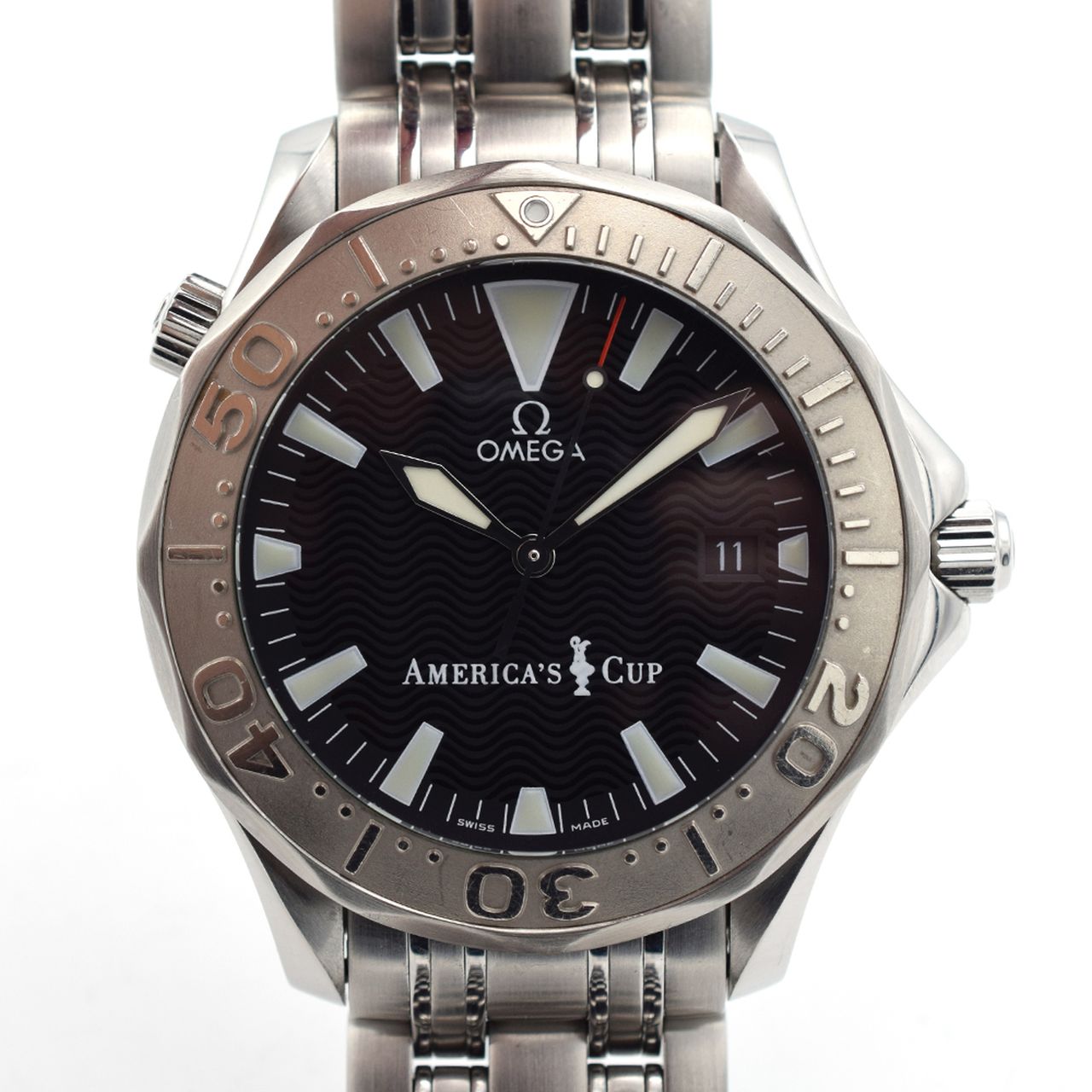 GENTLEMAN'S OMEGA SEAMASTER AMERICA'S CUP 300M LIMITED EDITION, 2533.50.00, CIRCA. 2000/02, 41MM - Image 6 of 9
