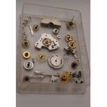 Assorted Vintage Breitling Chronograph Calibre 11 12 Movement Parts Job Lot. Suitable for projects.