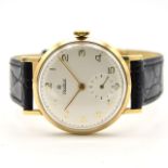 *TO BE SOLD WITHOUT RESERVE*GENTLEMAN'S 9CT YELLOW GOLD ROLDOR PRECISION, CIRCA. 1964 "BWC" CASE,