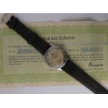1959 Vintage Gents Omega Geneva Manual Wind Wristwatch Ref 2903. Original dial shows even patina