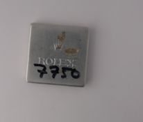 rolex parts tiffen box