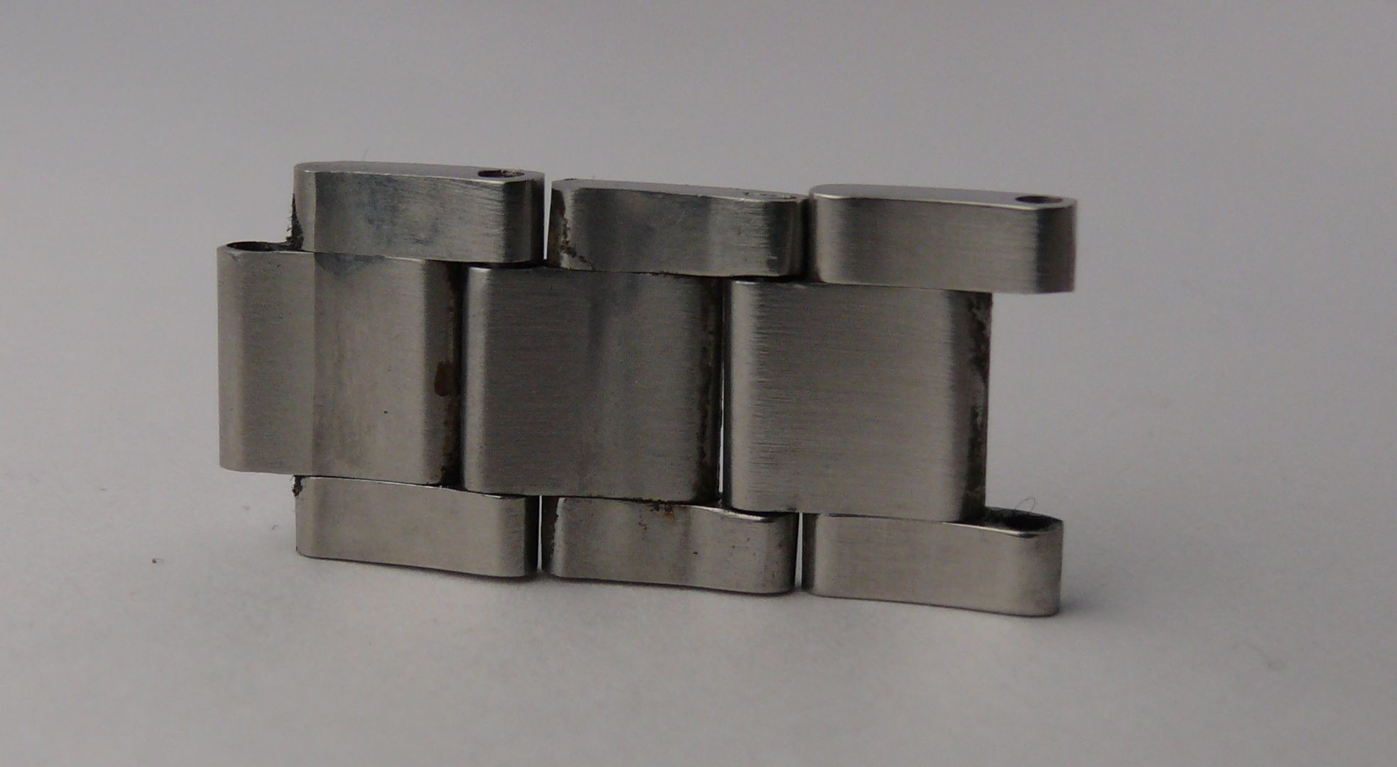 Section of 3 links for Vintage Rolex 20mm 93150 78360 Bracelet links Parts for ref’s 5512 5513 - Image 4 of 4
