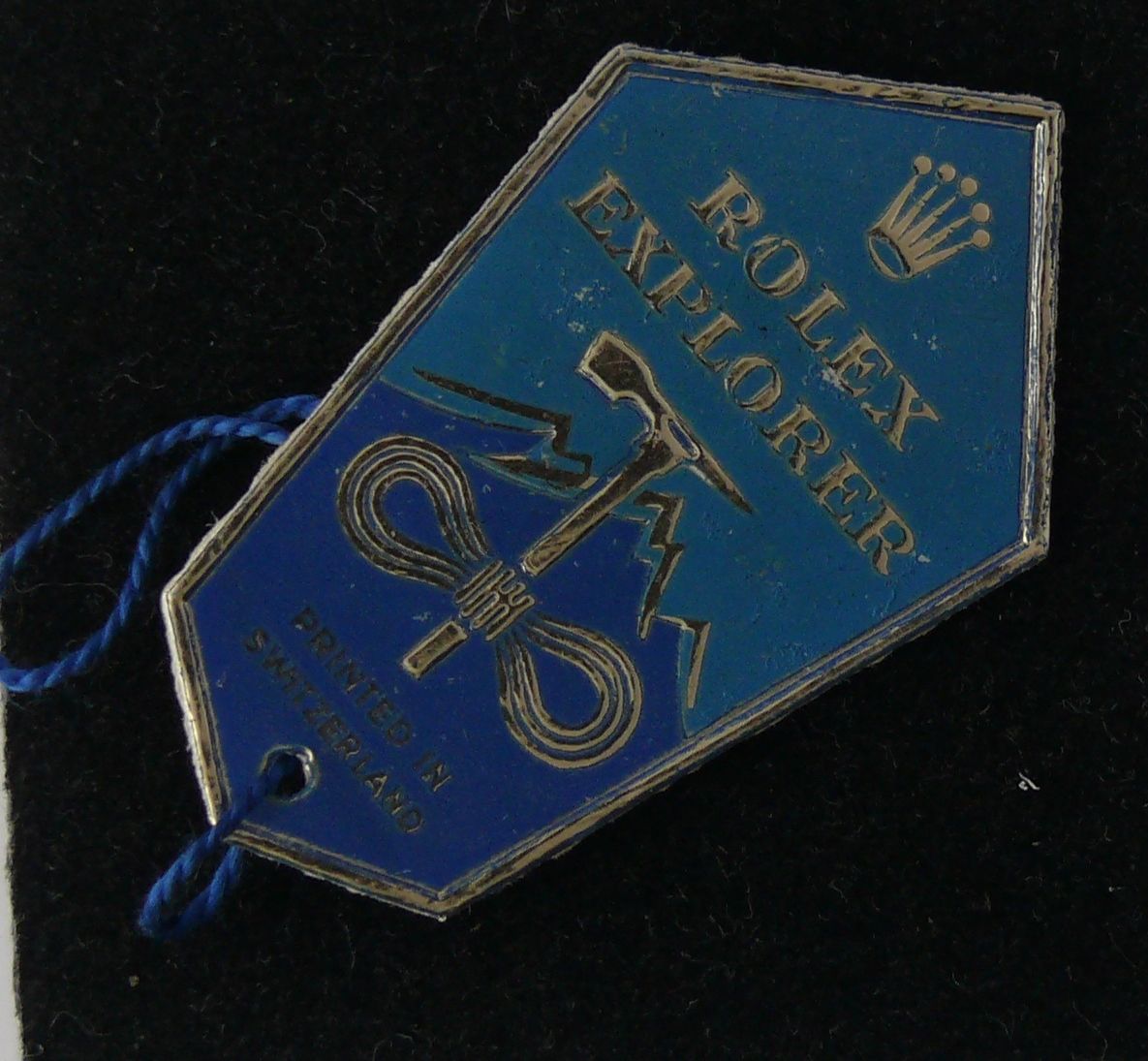 vintage 1950s rolex explorer swing tag - Image 2 of 3