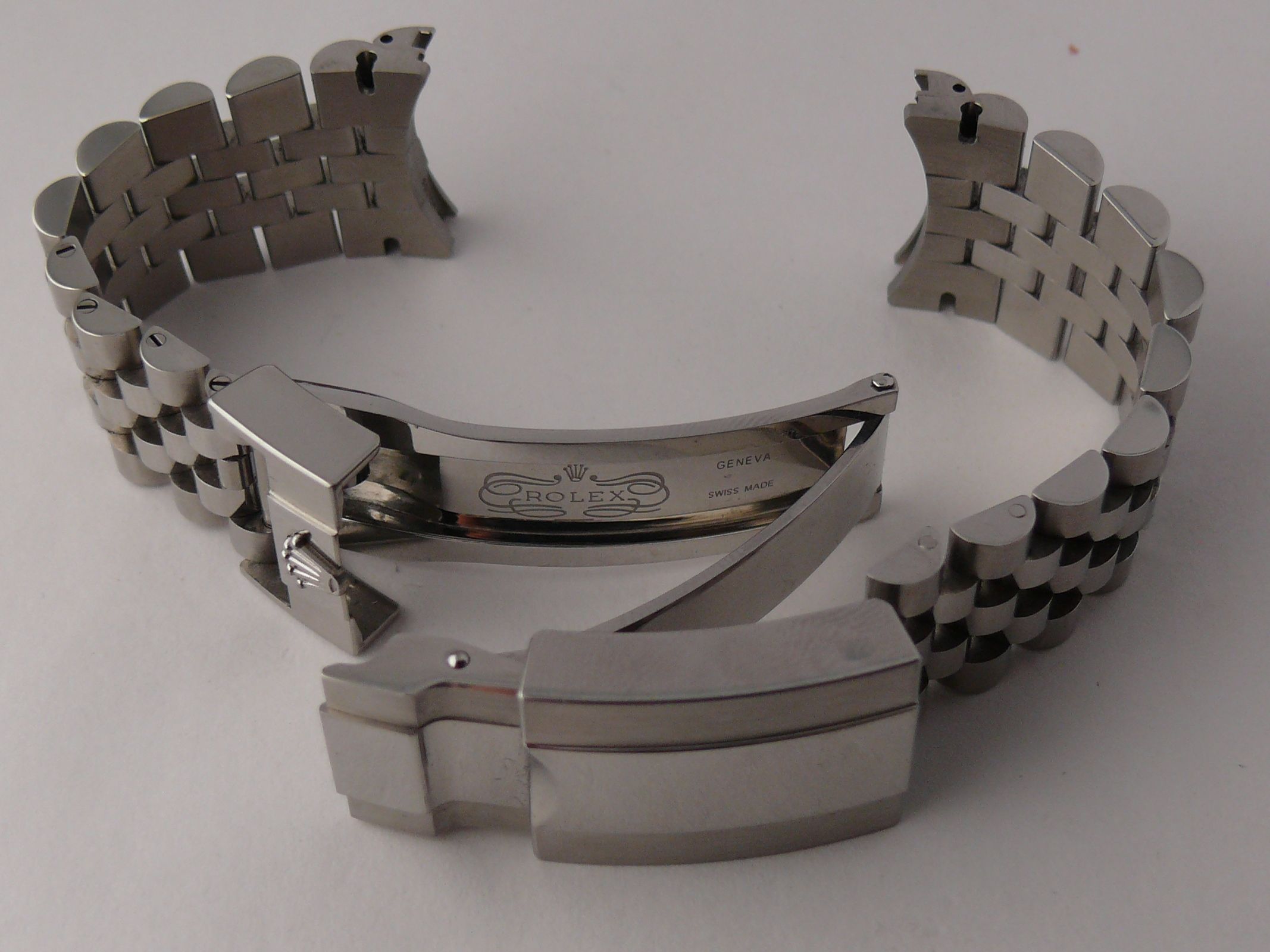 Genuine Rolex 20 mm Jubilee Bracelet 69200 126710 BLNR BLRO. This bracelet is clean and currently - Image 8 of 11