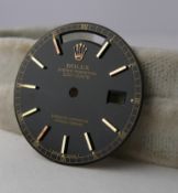 Vintage Rolex Black Day Date Dial 18038 18238. Original Dial is used but fair condition.