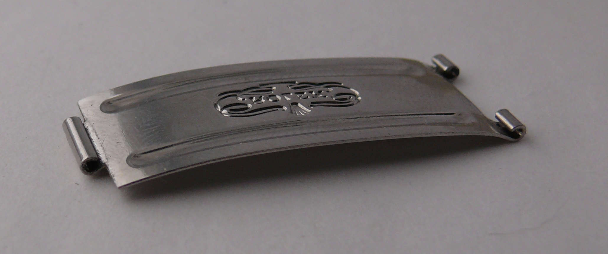 Vintage Rolex 20mm 93150 Flip Lock Bracelet Clasp Part. Date code J8 = 1985 - Image 4 of 5