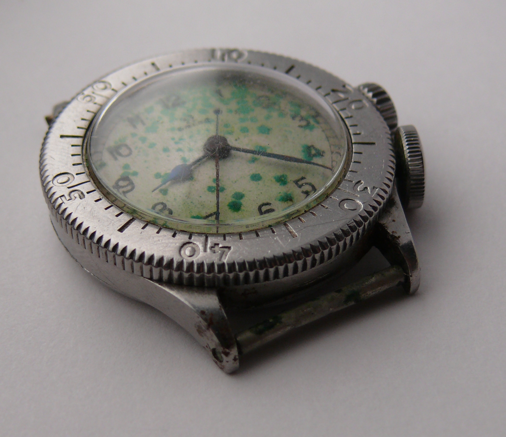 1940 WW2 Vintage Gents Omega RAF Weems Wristwatch Ref 6B 159. A very rare and collectable model, - Image 11 of 15