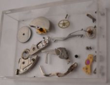Assorted Vintage Breitling Chronograph Calibre 11 12 Movement Parts Job Lot. Suitable for projects.