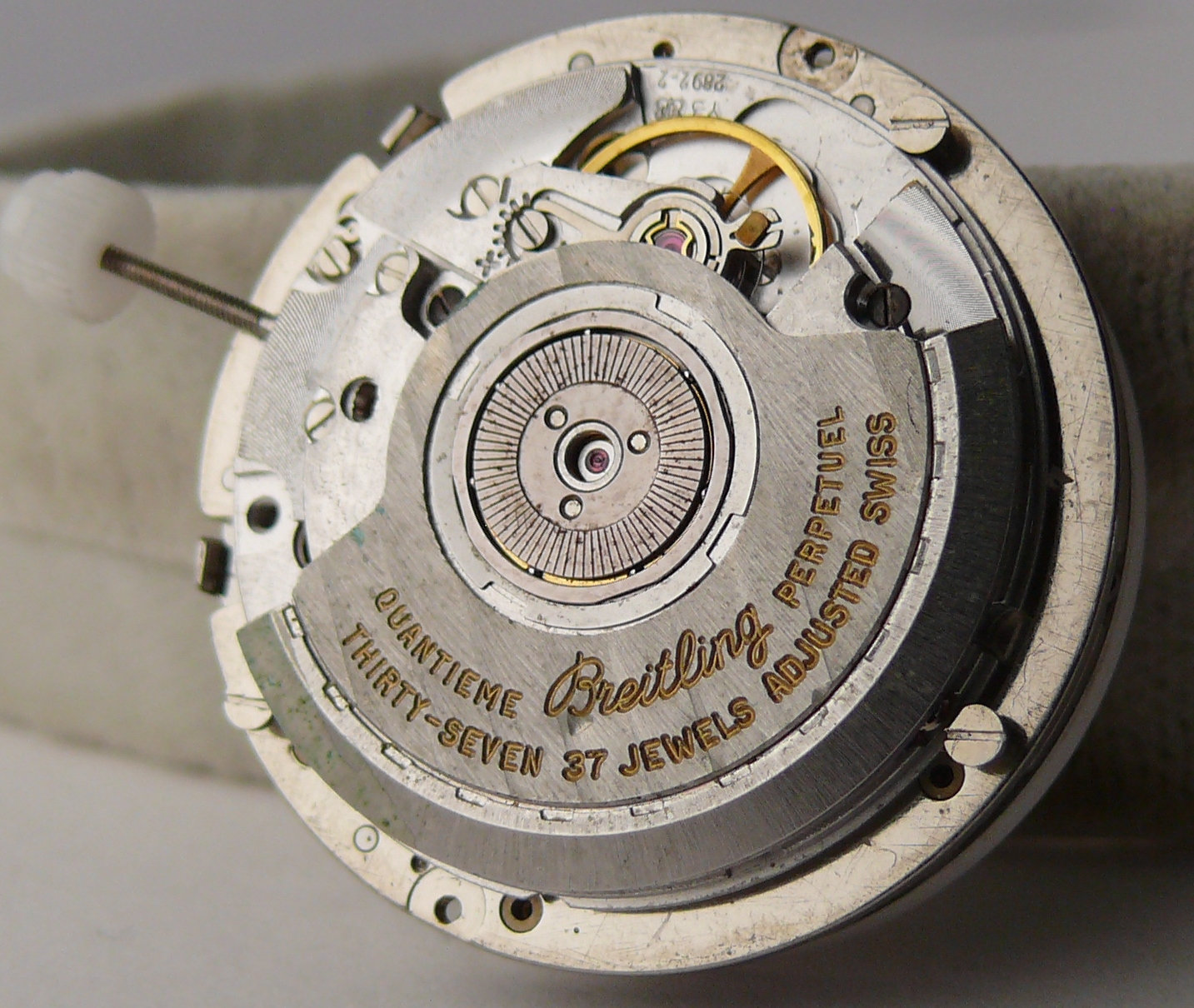 1990s Vintage Breitling Astromat QP Quantieme Perpetual Movement for Ref K18405. Extremely rare - Image 5 of 6