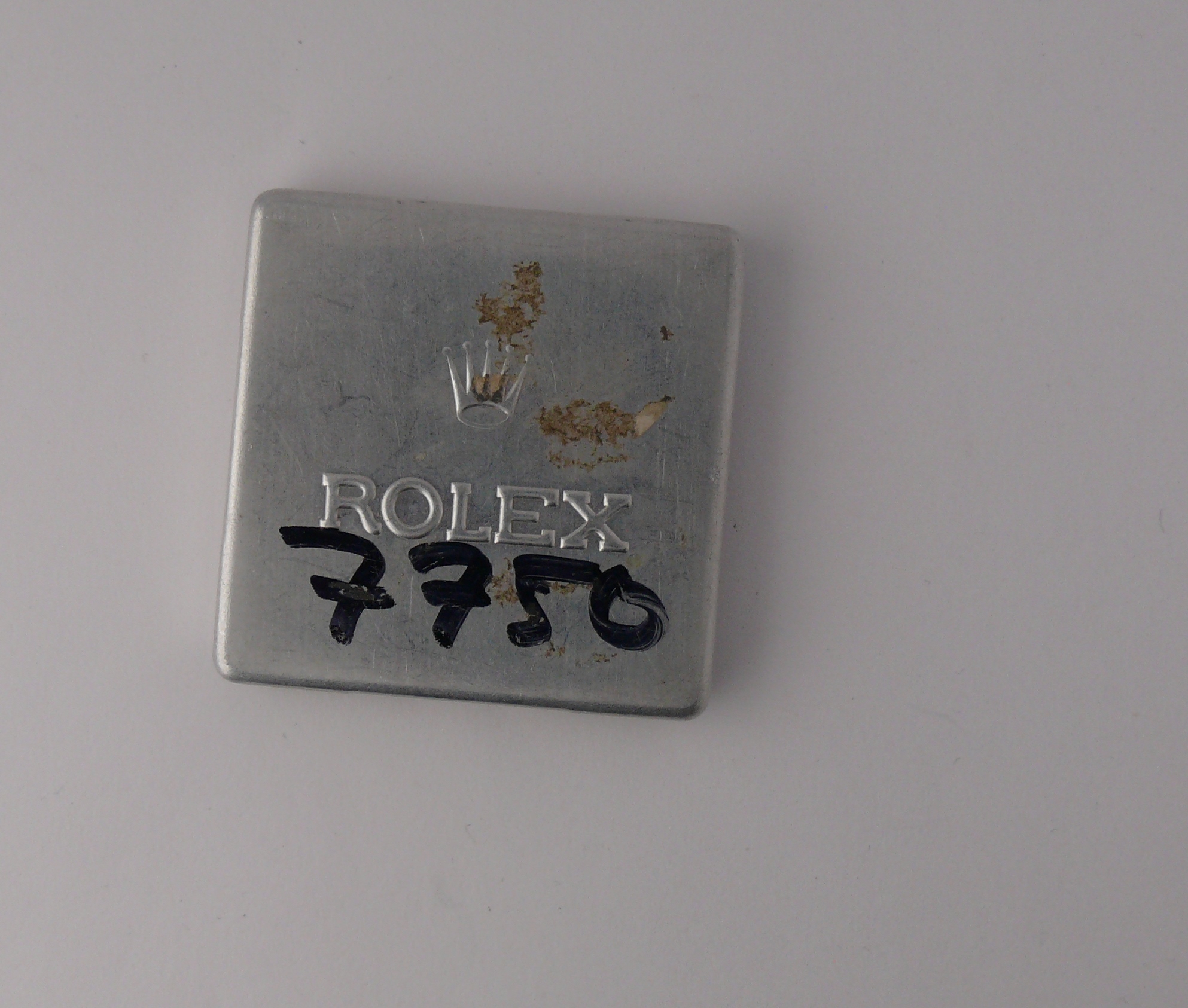 rolex parts tiffen box