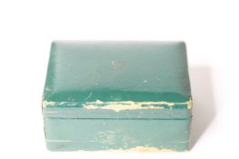 rolex box c 1950s ( in worn condition)