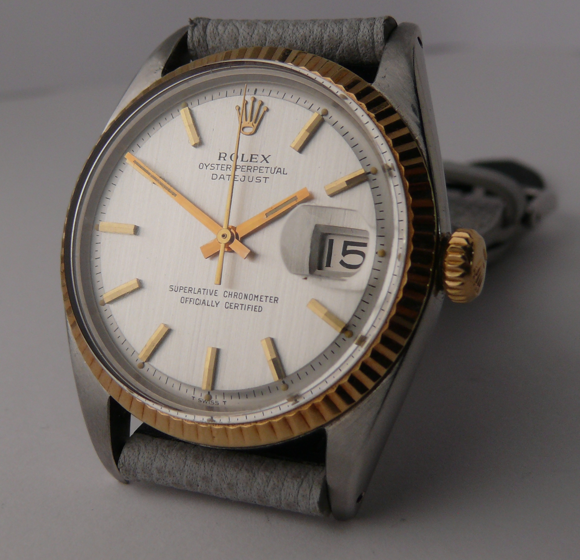 1966 Vintage Rolex Datejust 1601, all numbers are legible between lugs. Serial 1.3m dates this to - Image 2 of 16