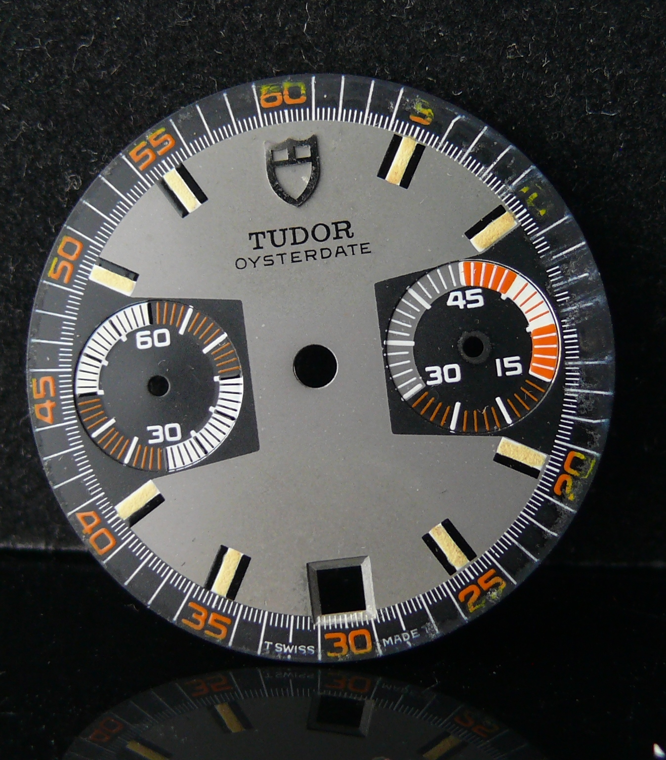 Vintage Tudor Monte Carlo 7149 7159 7169 Dial. Authentic and unrestored, Please note there is slight - Image 7 of 8